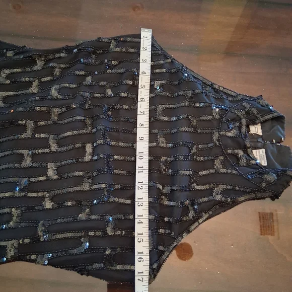 Vintage Sequined Gown - Picture 7 of 12